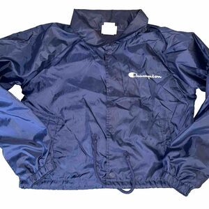 Champion Cropped Coaches Jacket  Small
